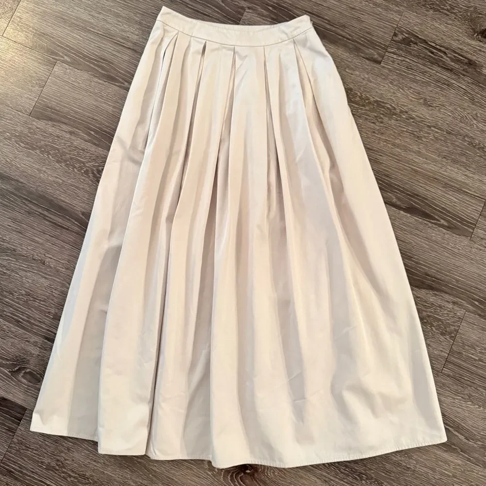 Mare Mare Anthropologie Pleated Maxi Skirt